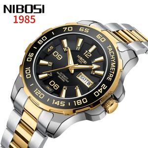 Drioshipping Montre-bracelet pour homme de luxe haut de gamme Style d'affaires à la mode avec mouvement à quartz Cadran en verre Ronda Boîtier en alliage - Product Image 2