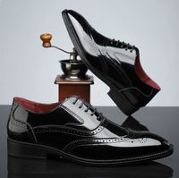 Chaussures habillées pointues pour hommes, style britannique, populaires 2026