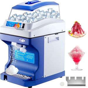 Comercial 110V Mesa eléctrica Snow Cone Maker 441LBS/H 11LBS Hopper 300W 320 RPM Velocidad de rotación para fiestas Eventos Snack Bar - Product Image 1