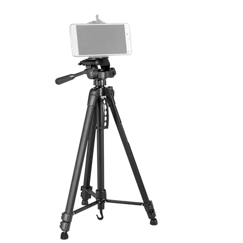 En iyi satış kamera 3560 Tripod 360 derece ayarlanabilir beşik kafa taşınabilir kılıf Tripod standı canon nikon için