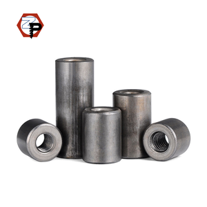 Écrous de raccordement cylindriques longs et ronds en acier au carbone M5 M6 M8 <span class=keywords><strong>M10</strong></span> M12 M16 - Product Image 2