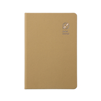 Libreta/Agenda Morandi A5 de Tapa Dura, Encuadernada con Hilo, Impresa, Imitación Piel, con Relieve 3D Dorado