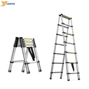 Xách tay nhôm nhanh nhẹn đôi bên Hợp kim nhôm Kính thiên văn mở rộng nền tảng Thang cho ngành công nghiệp sử dụng - Product Image 6