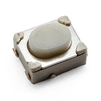 Interruptor táctil mini SMD de 4 patas de 4x3x2.45mm, pieza de repuesto para reparación de mando a distancia de coche, para reemplazo de placa de circuito impreso automotriz
