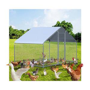 Gabbia per coniglietti con gabbia per conigli di grandi dimensioni zincata 10x6.5x6.5 piedi gabbia per polli in metallo per <span class=keywords><strong>pollo</strong></span> al <span class=keywords><strong>2000</strong></span> - Product Image 1