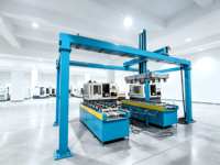 Manipulateur de portique flexible et personnalisé, robot à treillis pour opérations sans pilote sur lignes de production multi-variétés