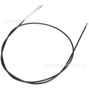 สายเบรกหลัง Dolphin 155 ซม. สแตนเลส สำหรับสกู๊ตเตอร์ อะไหล่เปลี่ยนดรัมเบรก - Product Image 2