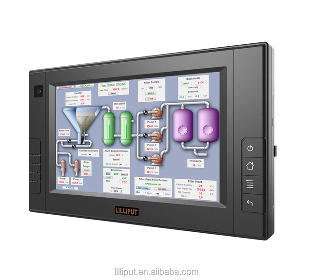 LILLIPUT 7 Inch Touch Screen Waterproof Industrial Tablet with Android Linux Operating System