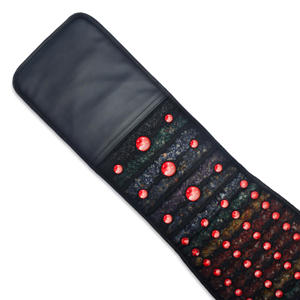 حزام خصر فاخر A020 من كريستال الأميثيست للتدفئة بتقنية PEMF مع العلاج بالضوء الأحمر/الأشعة تحت الحمراء وتدليك التورمالين قابل للتعديل - Product Image 2