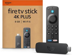 Original <strong>sales</strong> <strong>Amazons</strong> TV Fire Stick 4K PLUS UHD <strong>Firestick</strong> with Alexa Voice Remote Sealed In It's Box - Product Image 4