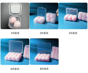 سدادات أذن طبية من القطن الشمعي من WEJUMP، غير سامة، آمنة، موثوقة، صديقة للبيئة، حاصلة على شهادة CE، بمستوى حماية سمعي 28 ديسيبل - Product Image 5