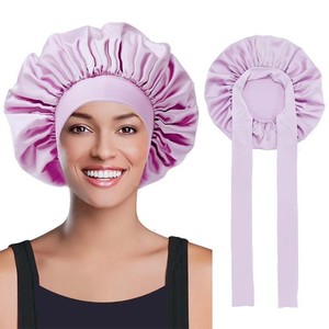<strong>Wholesale</strong> 100% <strong>Silk</strong> Hair Bonnet for Sleeping Women's Mulberry <strong>Silk</strong> Bonnet - Product Image 6