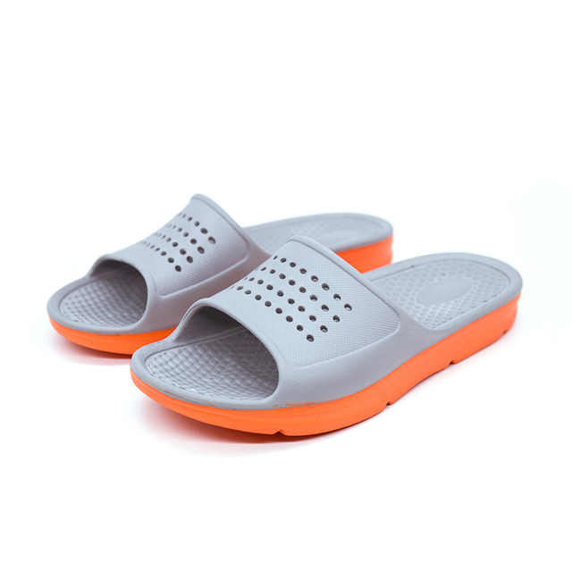 Men's Women's Slides Slippers Outdoor Slide Sandals Beach Shoes Flats Outside Sliders Open-toe Flat Heeled Sport EVA Low-top