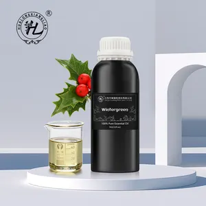 HL- 100% Natural Flavor & Fragrance Supplier,1kg, BULK Organic Wintergreen Essential Oil For Perfume Making | Therapeutic grade