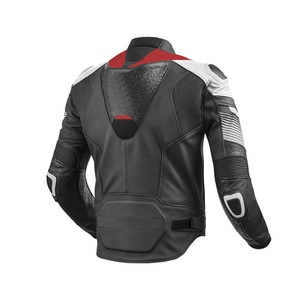 Verano invierno transpirable motocicleta cuero de vaca genuino Moto-protección equipo de protección a prueba de viento Motocross chaquetas - Product Image 2