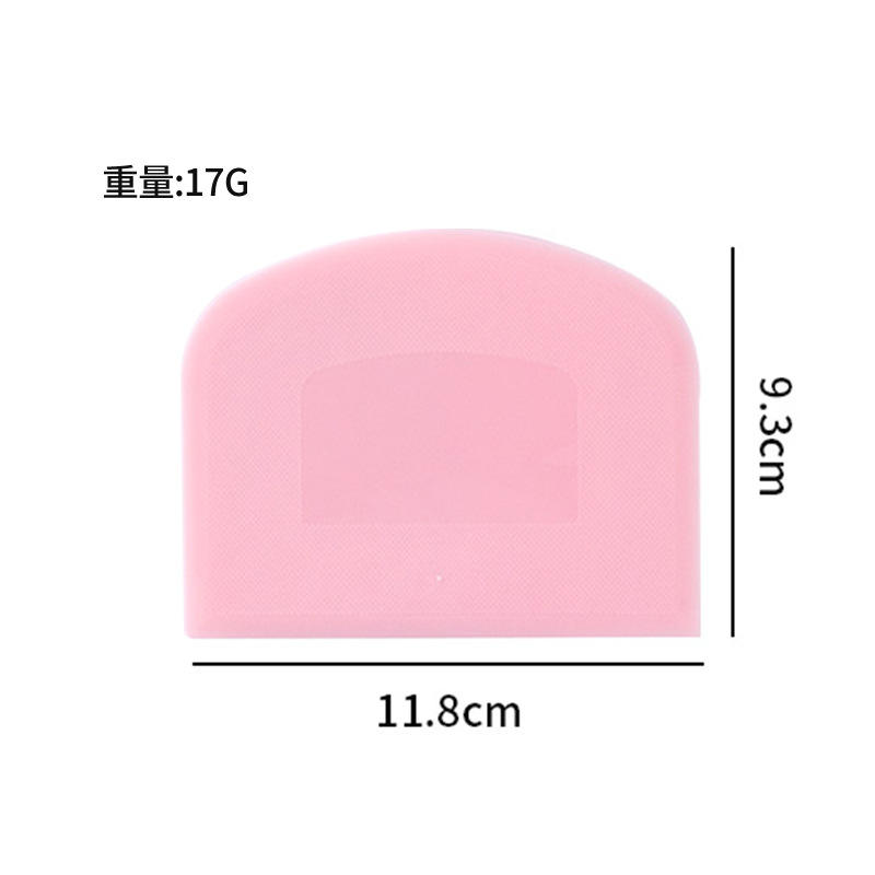 Green semi-circular scraper