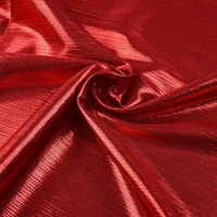 Krepp-Satin Organischer Transparenter Glanzstoff Geknitterter Glatter Fallender Glänzender Presskrepp für Bühnendekoration Lagerware nach Maß