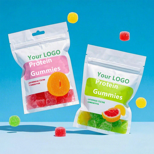 פרטי תווית חלבון טבעוני gummies חלבון תוספת מי גבינה חלבון gummies בייצור שקיות - Product Image 1