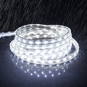 ไฟ LED แบบเส้นขนาด 5 มม. 220V 60LEDs/เมตร ไม่กระพริบ บางเฉียบ ไม่ต้องใช้ไดรเวอร์ เสียบปลั๊กใช้งานได้ทันที ติดตั้งง่าย - Product Image 4