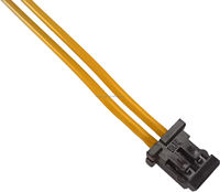 تجميعة أسلاك مخصصة DF3-2S-2C بخطوة 2.0 مم، 2 دبوس، UL11028، 24AWG، 600 فولت، كابل عالي الجهد