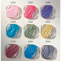 En gros 9 Couleurs 3D Solide Texture Gaufrage Gel Nail Art Peinture Photothérapie Nail Oil Gel