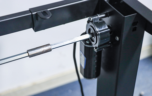 Premium singolo motore regolabile in altezza scrivania da 60 a <span class=keywords><strong>120cm</strong></span> in piedi colore bianco struttura della scrivania ufficio - Product Image 3