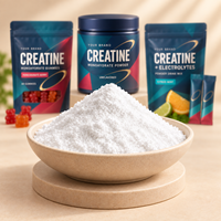 Fabricant de suppléments nutritionnels sportifs en marque privée, poudre de créatine monohydrate OEM