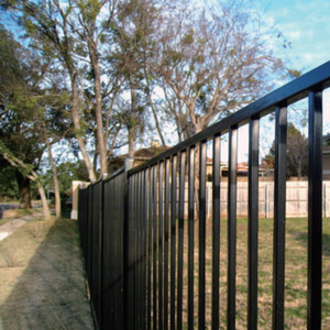 Panneaux <span class=keywords><strong>de</strong></span> clôture décoratifs en fer forgé noir personnalisés et abordables pour piscines et jardins résidentiels - Product Image 5