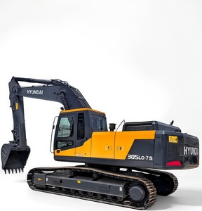 รถขุดตีนตะขาบฮุนได 305LC-7 มือสอง ผลิตในเกาหลี สำหรับงานดินดิบ ขายในราคาถูก - Product Image 1