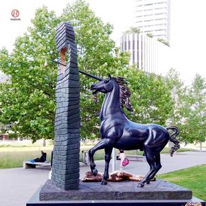 Jardin extérieur classique grandeur nature Bronze <span class=keywords><strong>Dali</strong></span> Statue Figure Lady Godiva Sculpture - Product Image 4