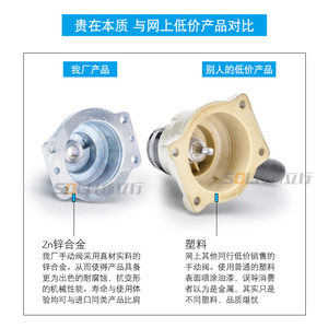 วาล์วควบคุมทิศทางแบบใช้มือ 3 ตำแหน่ง 4 ทาง ระบบนิวเมติก สำหรับน้ำ รุ่น VH200-02 VH201-02 - Product Image 5