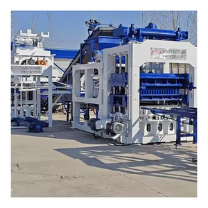Oportunità di Business ad Alto Profitto: Macchina Automatica per la Produzione di Blocchi in Calcestruzzo QT10-15 con Motore PLC, Cambio e Pressione Idraulica a Basso Prezzo - Product Image 3
