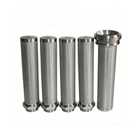 Filtro Sinterizado OD 63mm SS316L 5 Micrones Acero Inoxidable Totalmente Soldado Elemento de Filtro de Aire de Alta Presión Marca SKLIN Nuevo Personalizable