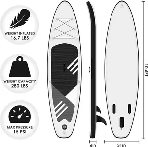 Benutzer definierte faltbare aufblasbare Sup Stand Up Paddle Board Surfen ISUP Air Board