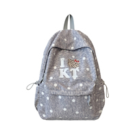 Mochila Útil con Compartimento para Almuerzo, Set de Lonchera Escolar, Mochila de Gran Capacidad para el Estudio Diario