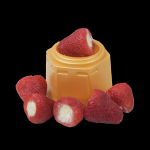 En gros, Mini-crème glacée aux fraises en forme de fraise, dessert glacé et collation pour le thé de l'après-midi - Product Image 1