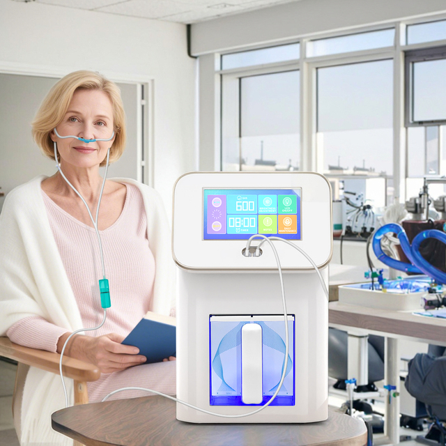 Multifunctional Molecular Hydrogen Therapy Machine 3000ml Hydrogen Gas Generator High Flow Hydrogen Oxygen Inhalation Machine