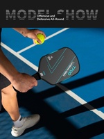 Raquette de pickleball en fibre de carbone T700, ensemble complet, finition mate professionnelle, noyau en nid d'abeille PP, légère, 2020-230g, transfrontalier