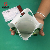 Sachets Alimentaires Réutilisables Sûrs et Recyclables, Scellés pour Emballage Biodégradable d'Aliments pour Animaux, Sachets Doypack