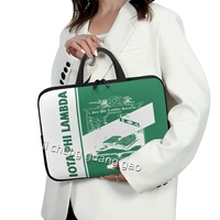 Sac pour ordinateur portable IPL Iota Phi Lambda, thème sororité, sac portable multi-tailles pour ordinateur portable, fournitures de bureau, vente en gros personnalisée