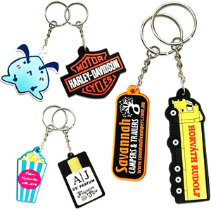 Biểu Tượng Tùy Chỉnh Mới Mềm <span class=keywords><strong>PVC</strong></span> Cao Su Keyring Thiết Kế Trống Vòng Hình Dạng Keychain - Product Image 6