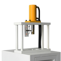 Machine de poinçonnage hydraulique simple pour profilés en acier, plaques métalliques, tubes, avec fonctions de découpe de bout de tube et de formage de encoches