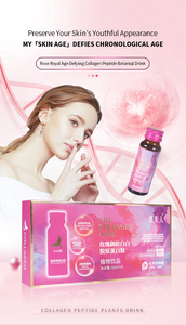 Petite bouteille rouge anti-âge de Qianmei, liquide oral royal à la rose, collagène blanc de qualité alimentaire, extrait de myrtille, pour la peau <span class=keywords><strong>des</strong></span> adultes - Product Image 3