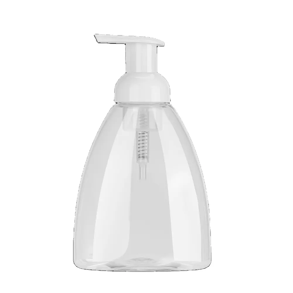 Dispenser busa plastik botol pompa busa, wadah untuk agen pembersih, susu busa dan kamar mandi