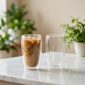 Tasse à café/thé en borosilicate artisanale personnalisée avec logo, 430 ml, moderne, réutilisable, unisexe, pour cadeaux d'entreprise, kits promotionnels de bienvenue - Product Image 5