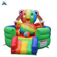 Lilytoys Nouveau Design Mini Château Gonflable Ours, Château Gonflable Pieuvre, Château Gonflable Lune pour Enfants