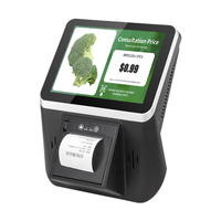 Supermarché Android Pos Petite Machine Pos 8 pouces Avec Imprimante Windows Pos Systems Terminal