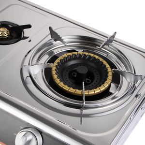 Fornello a <span class=keywords><strong>Gas</strong></span> RAF R.8515 per Uso Domestico con Pannello in Acciaio Inox e Accensione Elettronica - Product Image 6