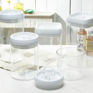 Professional Supplier for Amazon Good Quality Plastic Kitchen Dry Food Storage Containers Set Leakproof