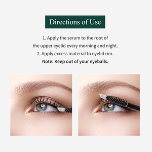 BREYLEE Nouveautés Sérum de croissance des cils à base d'extraits végétaux, épais et dense, pour extensions de cils - Product Image 6